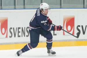 Riley Barber led Team USA as the Captain at the 2014 World Junior Championsihp. (USA Hockey)